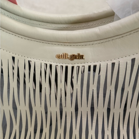 Cult Gaia Adina Shoulder Bag, Off White, Dust Bag Included, NWT - Picture 6 of 9